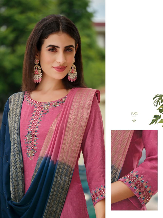 Nora By Karissa Fancy Viscose Silk Readymade Suits Catalog
 